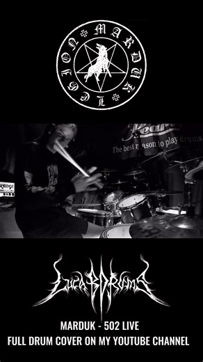 MARDUK - 502 LIVE AT BRUTAL ASSAULT DRUM COVER Full cover on my YouTube channel : https://youtu.be/ZKSxTMpL0Wc?si=3ZqVKjuqvncuGUW2From the live album : BEASTS OF PREY - LIVE AT BRUTAL ASSAULT (2015) Full Drum Cover : Original live version played at 246BPM - Cover version played at 254 BPM I do not own the rights to the music - Drum Cover Only - All Rights ​⁠MARDUK ​⁠ Recorded Sunday 16th November 2025 Audio : Go Pro Hero Black 13One take Camera 1 : Go Pro Hero Black 13Camera 2 : Go Pro Hero Blac