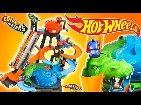 Hot Wheels Ultimate Gator Car Wash Color Shifters Cars Mattel Toys Kids Christmas 2018
