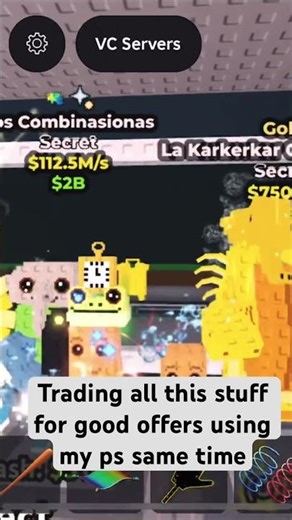 Trading all this stuff