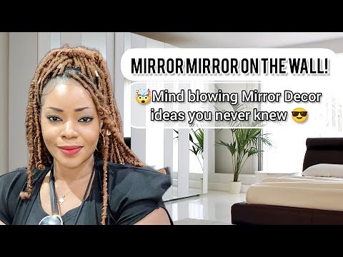 👌Transform your home with these🤯 mirror tips / Unique Mirror décor ideas /mirror mirror