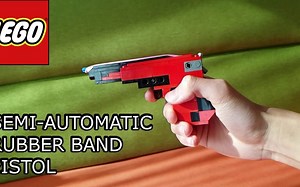 LEGO Mini Rubber Band Pistol - Tutorial