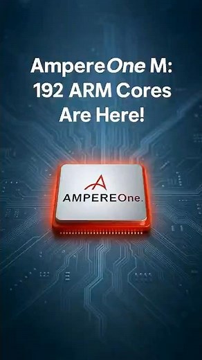 New Ampere CPUs: Cloud Powerhouses With 192 Cores