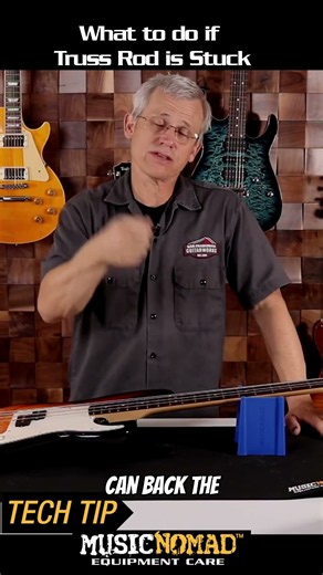 If Your Truss Rod On Your Guitar is Stuck, Here is How to Fix it | MusicNomad