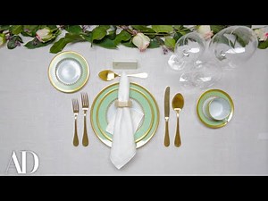 How to Set a Dinner Table | Architectural Digest