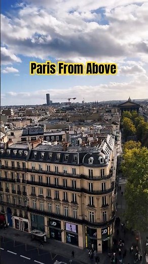 Paris From Above | Rooftop View at Auber
