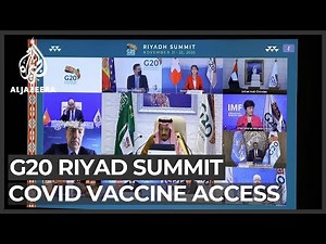 G20 leaders promise fair access to coronavirus vaccines