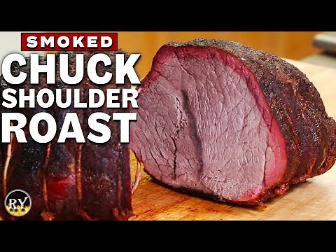 Chuck Shoulder Roast Smoked On The Pit Barrel Cooker