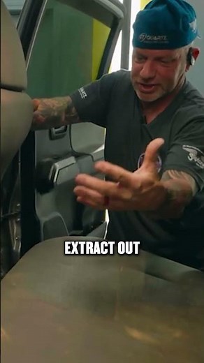 Removing Mold & Mildew from Car Seats #shorts