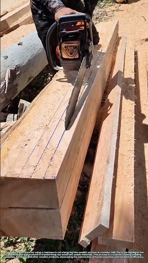 Cutting Through Wood: The Art of Precision in Lumber Processing