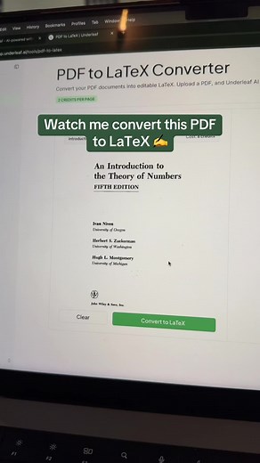 Convert PDFs to LaTeX Effortlessly in Seconds
