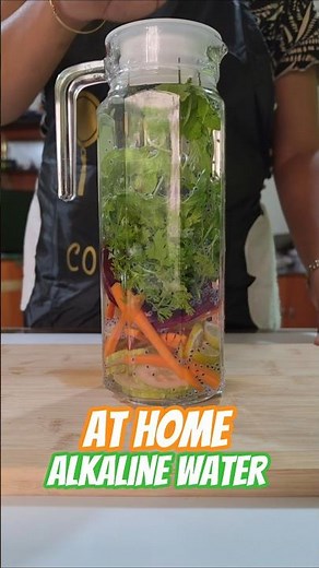 How to Make Alkaline Water at Home | Natural Detox & Hydration 🍋🌿