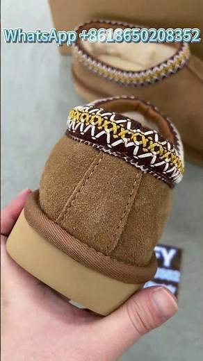 U-GG Tasman II Chestnust Sheepskin Slippers #UGG