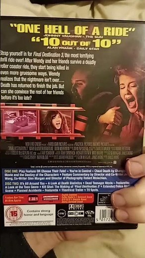 final destination 3 movie dvd
