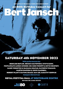 Bert Jansch 80th Birthday Concert Announced | Live | Clash Magazine Music News, Reviews & Interviews
