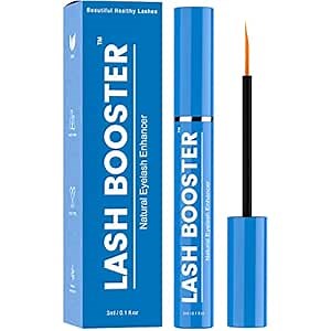 Lash Booster | Advanced Eyelash Growth Serum And Eyebrow Enhancer | Grow Longer Beautiful Eyelashes And Bold Eyebrows | Naturally Promotes Fuller, Thicker, Longer, Lashes & Brows