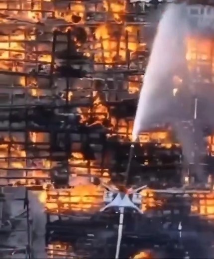 China has launched drone firefighting technology that helps in extinguishing fires and conducting aerial rescues in high rise buildings | Home Upscale