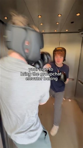 elevator boxing #boxing #viral #foryou