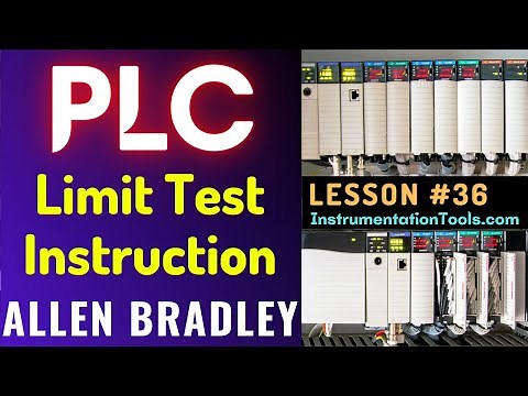 PLC Training 36 - Limit Test (LIM) Instruction | PLC Ladder Logic Tutorials