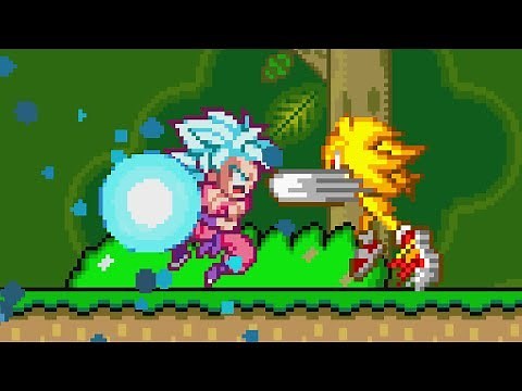 Super Sonic Vs Goku Super Saiyan Blue