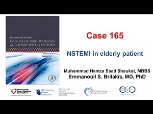 Case 165: Manual of PCI - NSTEMI in an elderly patient