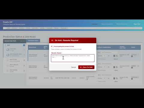Flowon ERP: Production Step Control Keys & Routing Logic Explained