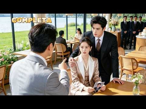 🍑A garota usa foto do CEO que ama para afastar o ex, e ele aparece para protegê-la, namorem logo!