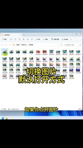 一键修改图片默认打开方式 图片点开总用不合适软件打开，看着特别别扭？教你快速更改默认打开方式，想用啥程序都行！#电脑知识 #知识分享 #电脑技巧 #干货分享 #图片打开方式