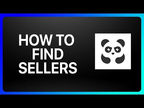 How To Find Sellers On Pandabuy Tutorial