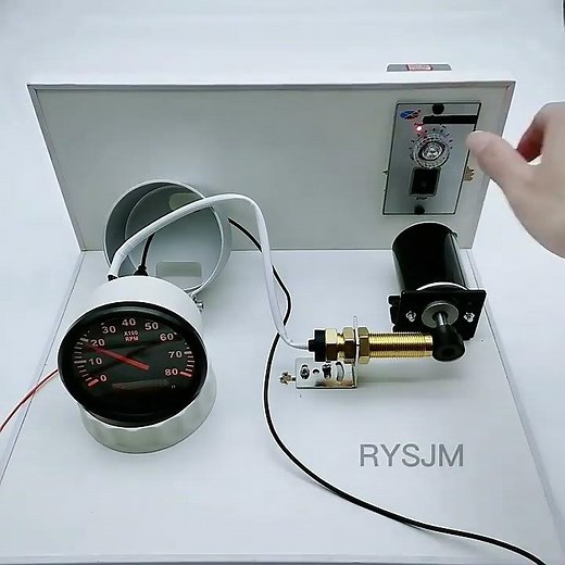 Universal 85mm Boat Tachometer Marine Tacho Meter Gauge LCD Hourmeter 6000RPM 8000 RPM Meter