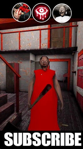 911 Prey vs Eye vs Red Granny #hororgame #granny