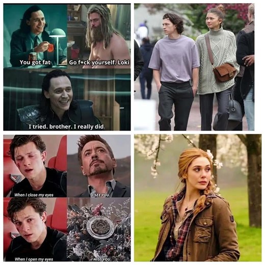 MCU Hits Different: "You Got Fat" Loki Scene → "I Miss You" Peter Tony Flower Edit 😢💔 #marvel #mcu