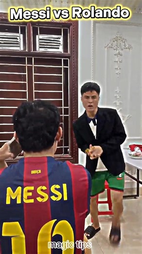 Messi vs rolando #viralreels #magic #tips