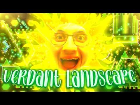 Verdant Landscape (GREEN DEMON) by Nisha | Geometry Dash