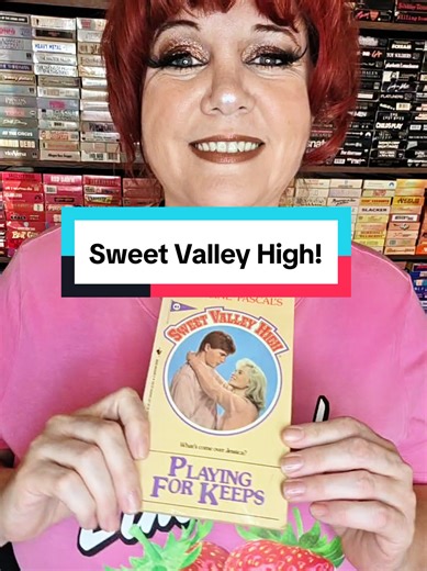 Were you into Sweet Valley High growing up? This is number 49,.Playing for Keeps, written by Kate William and created by Francine Pascal! Tell me your memories of this series! #80s #book #sweetvalleyhigh #francinepascal #80snostalgia