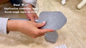 JEHONN Shower Cleaning Brush, Tub Tile Scrubber with Telescopic 51 inches Long Handle, 4 Scrub Heads for Bathroom Bathtub Floor Baseboard Sink Toilet