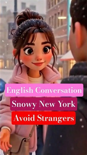 English Conversation in New York #shorts #shortvideo #english #animation #englishspeaking