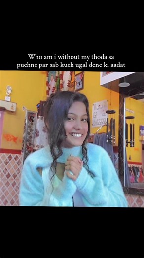 YASHIKaaaaA♡ on Instagram: "Me trying not to overshare ends up giving the entire multiverse explanation😭 [non stop talking, overexplaining habit, talkative personality, relatable humor, ambivert, storytelling chaos, indian relatable content, funny personality reel, oversharing problems, meme content, relatable reels, funny reels, BTS] #explorepage #bts #trendingreels #viralreel #funny"