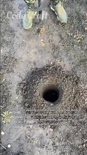 Earth Auger Demonstration