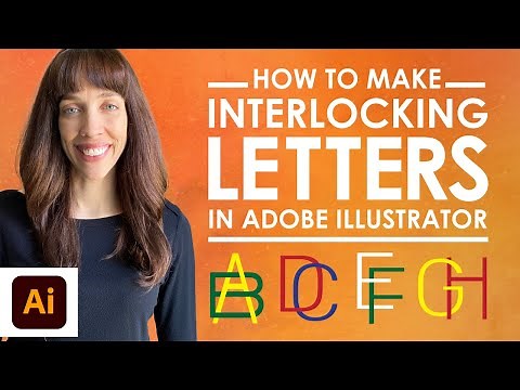 How to Make Overlapping or Interlocking Letters in Adobe Illustrator with Intertwine