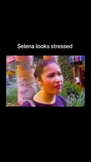 Selena looks stressed in here #fyp #selenaquintanilla | selena quintanilla