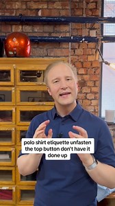 74K views · 376 reactions | We don’t always need to be quite so buttoned up #fashion #etiquette #williamhanson | Williamhansonetiquette | Facebook