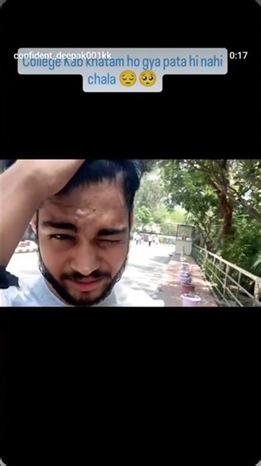 Golden period End.......#viral #college #confident_deepak001 song lyrics - Give me some sunshine.