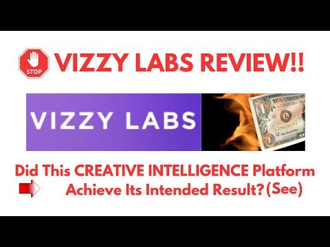 Vizzy Labs Review- Did This CREATIVE INTELLIGENCE Platform Achieve Its Intended Result?(SEE)