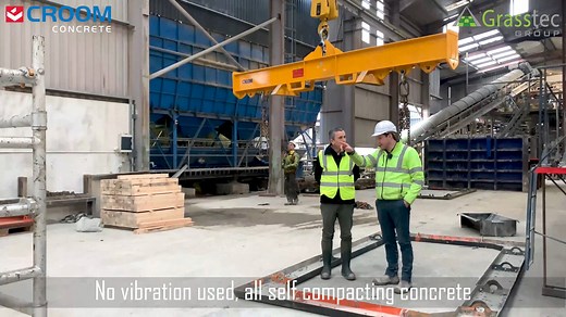 Part 1 with Croom Concrete. We meet with Croom Concrete, for a walkthrough of their production facility. In this video we look at the process involved in precast solutions for underpasses. We work with Croom Concrete on the planning process for underpasses. Croom Concrete Ltd has supplied Precast Concrete Solutions to the Agricultural, Civil and Construction sectors for over 30 years. | Grasstec