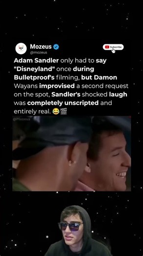 The Improvised Line That Made Adam Sandler Forget He Was Acting #behindthescenes #cinema #filmmaking