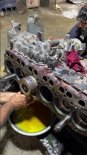 How to repair truck engine piston ring #engine #mechanical #shortsfeed