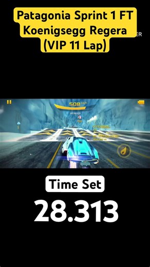 Patagonia Sprint 1 FT #KoenigseggRegera (28.313) (VIP 11 Lap) #Asphalt8 #Patagonia #Shorts