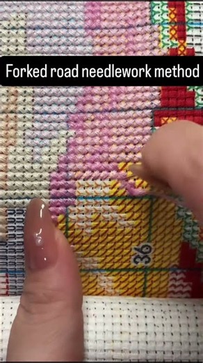 Scattered Stitch Technique for Neat & Full Cross-Stitches