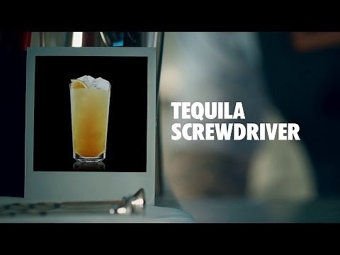 TEQUILA SCREWDRIVER DRINK RECIPE - HOW TO MIX