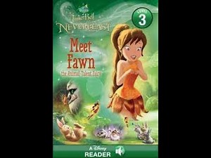 Reading Tinkerbell and the Legend of Neverbeast MEET FAWN the animal Talent Fairy Passport to Read